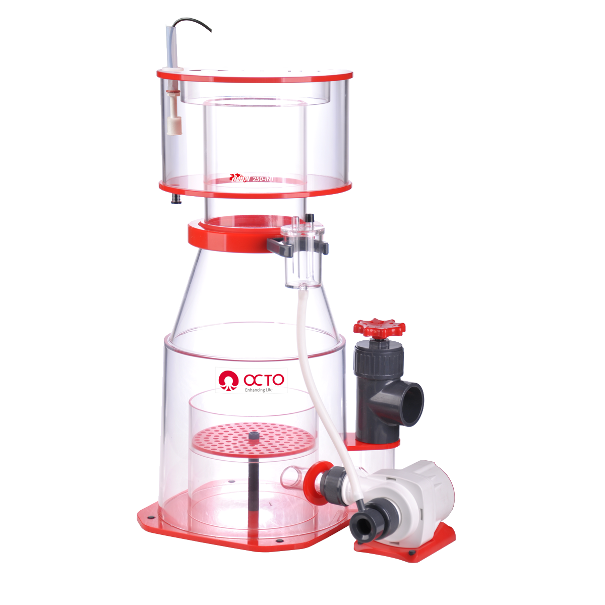 Eiweißabschäumer Octo Regal 250 INT Aquariengröße 2400 Liter 0-70 w