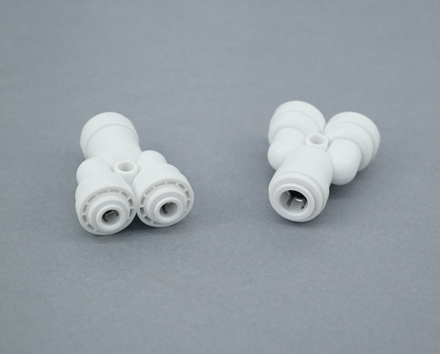 Y-Stück 1/4 x 1/4 (6mm) x 3/8" (10mm)
für Osmoseanlagen