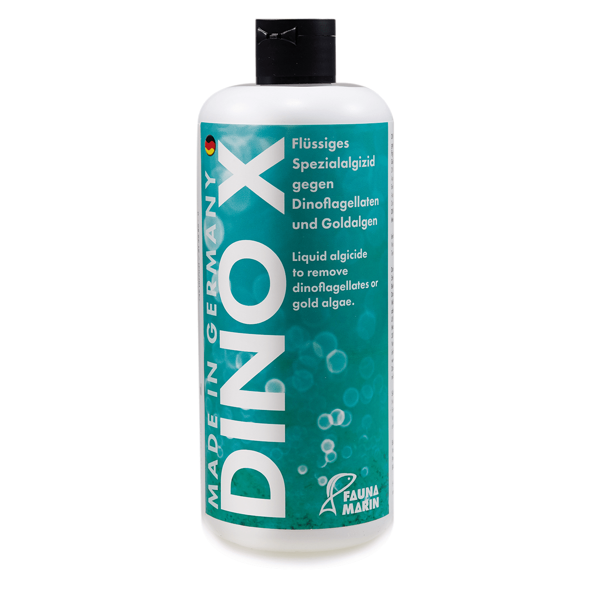 Dino X 250ml wirkt gegen Dinoflagellaten, Briopsis und andere Algen, sicher für Niedere Tiere