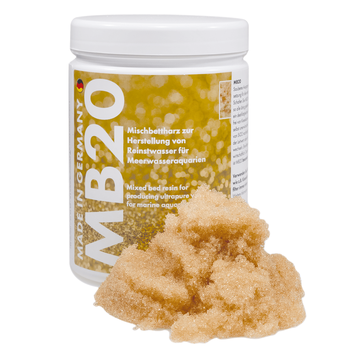 Ultra MB 20 1000ml Mischbett Ionenaustauscher zur Silikatentfernung