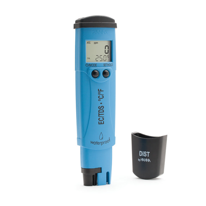 Tester DiST®5 f. Leitfähigkeit/TDS/°C, wasserdicht, (0-3999 µS/cm - 0-2000 mg/l)