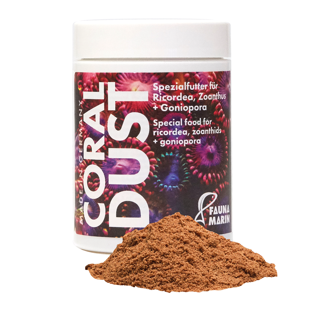 Coral Dust 250 ml Spezialfutter für Rics, Zoas und kleinpolypigen LPS Korallen