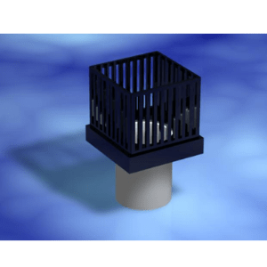 Ablauf Cube ohne Deckel für 40 mm Rohr