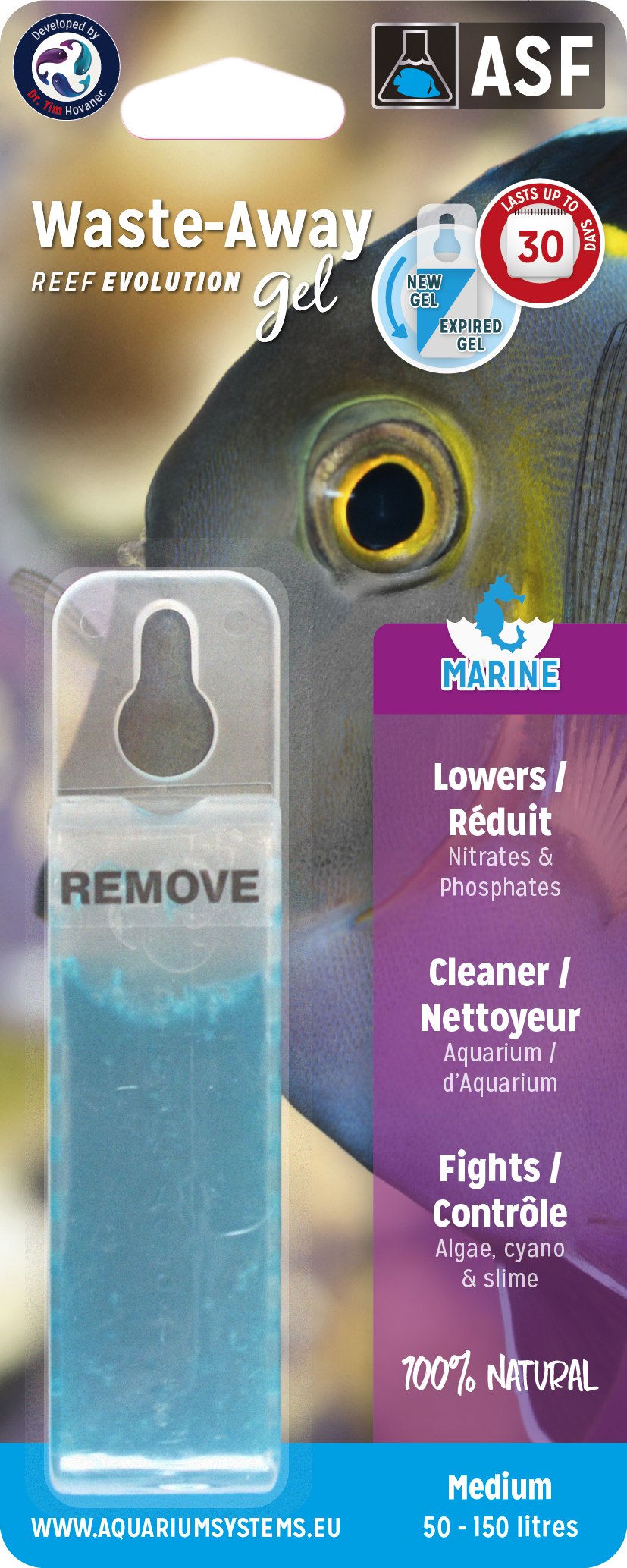 WASTE-AWAY Gel marine Medium (1 x) - 50-150L