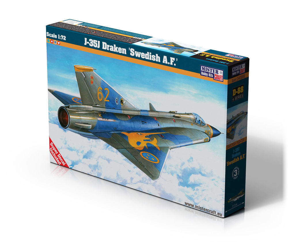 J-35J Draken Swedish A.F