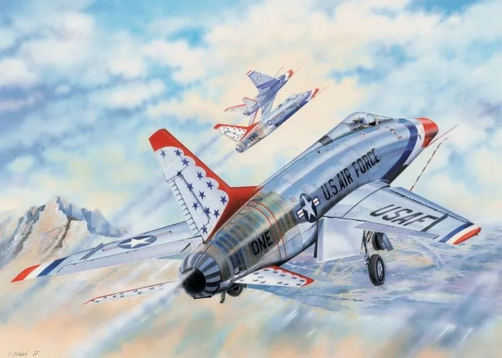 F-100D in Thunderbirds livery - PremiumHobby