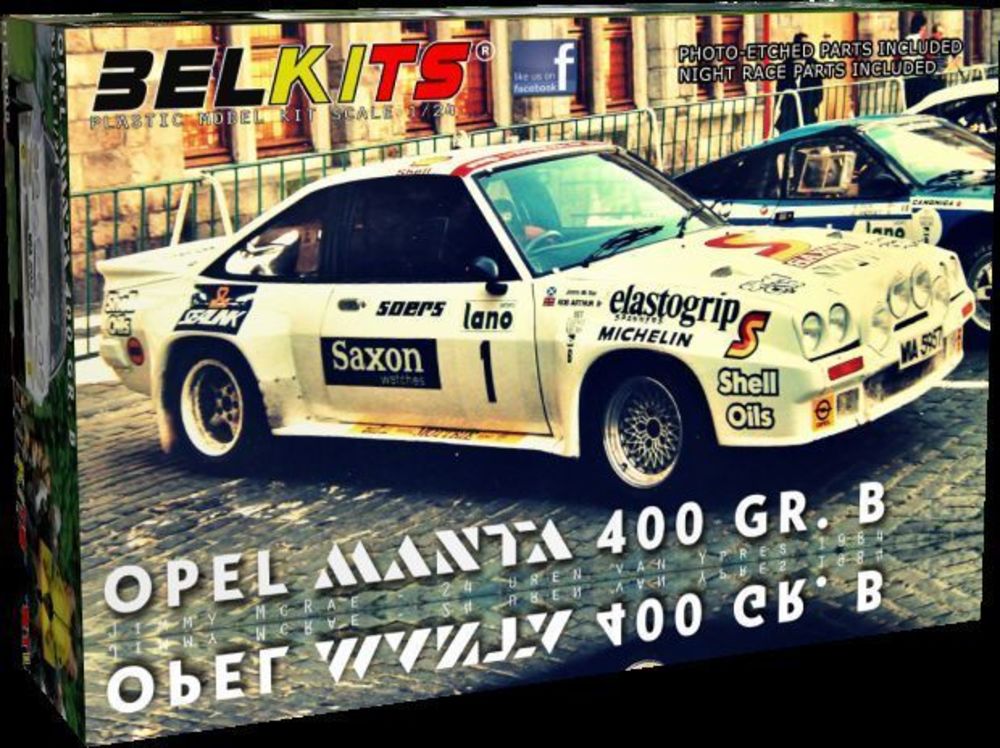 OPEL MANTA 400 GR.B 24 uren vanIeper1984 Jimmy McRae