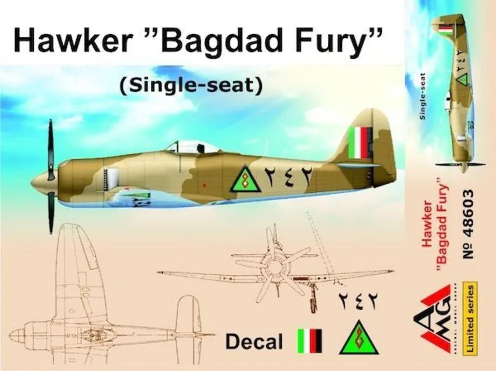 Hawker "Bagdad Fury" (Single seat) - PremiumHobby