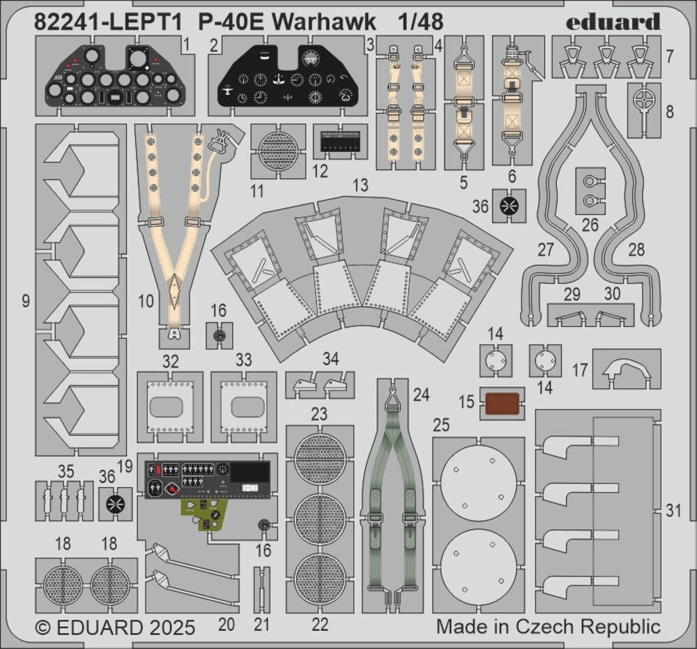 P-40E Warhawk EDUARD-PROFIPACK
