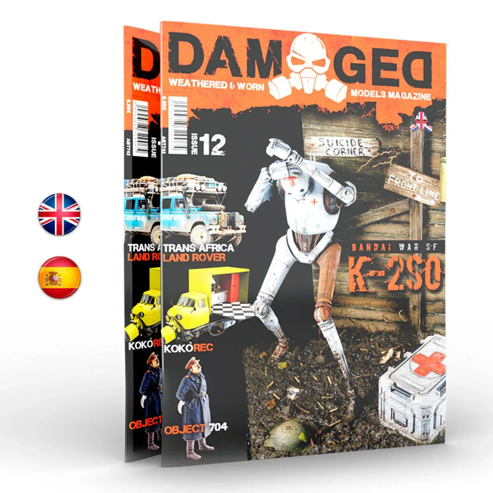 DAMAGED, Worn and Weathered Models Magazine - 12 (Spanish) - PremiumHobby