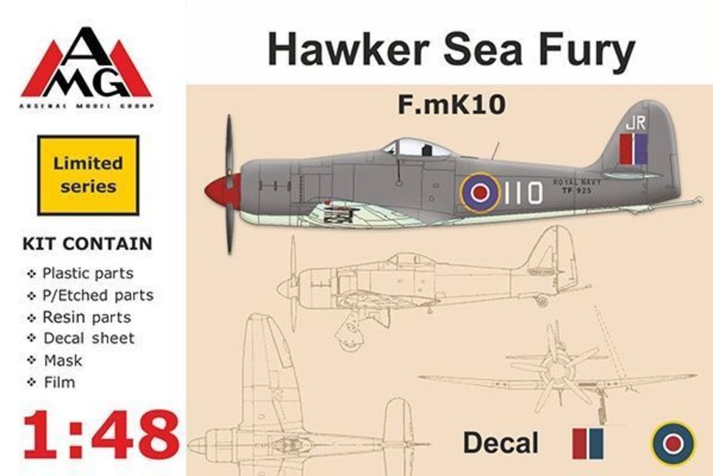 F.mK10 Hawker Sea Fury