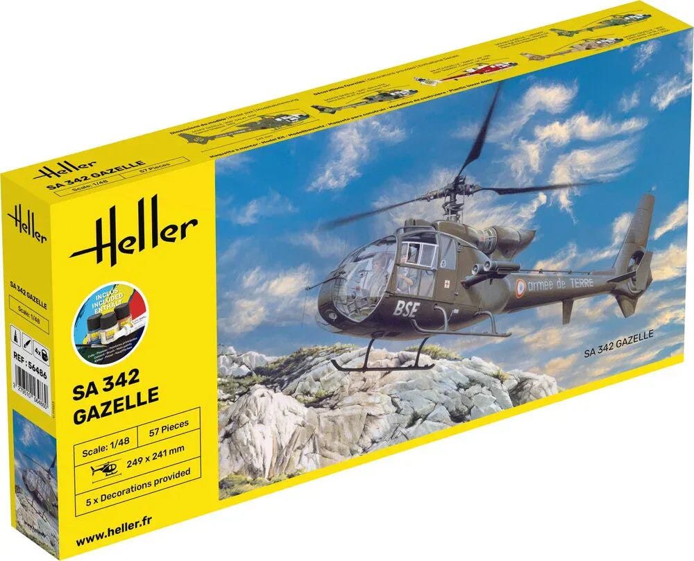 STARTER KIT SA 342 Gazelle - PremiumHobby