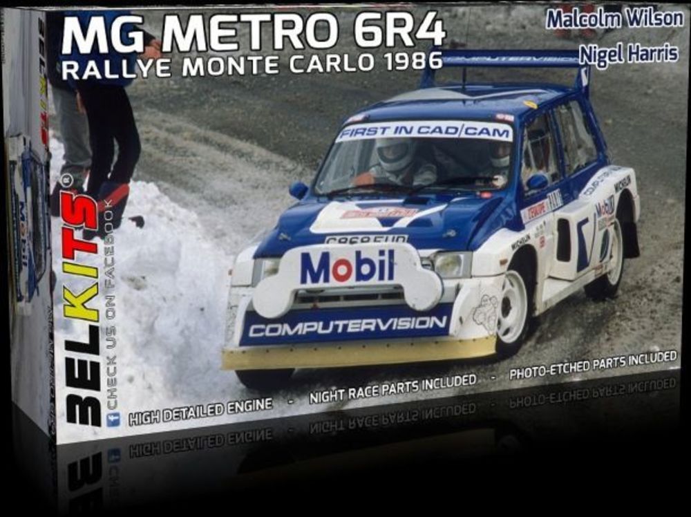 MG METRO 6R4,Rallye Monte Carlo 1986
