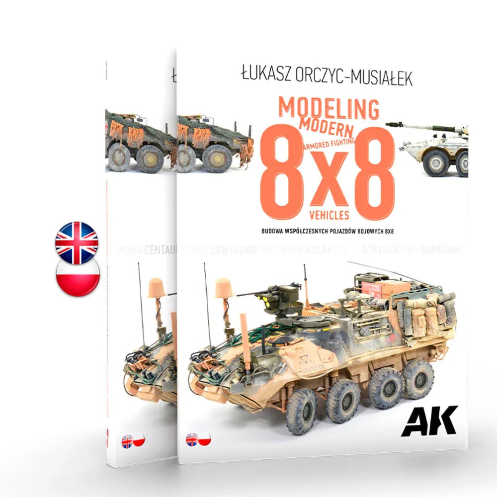 Modeling Modern Armored Fighting 8x8 Vehicles Bilingual English - Polish - PremiumHobby
