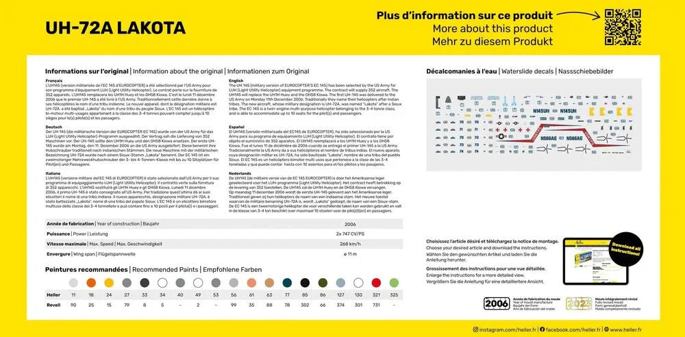 STARTER KIT UH-72A Lakota - PremiumHobby