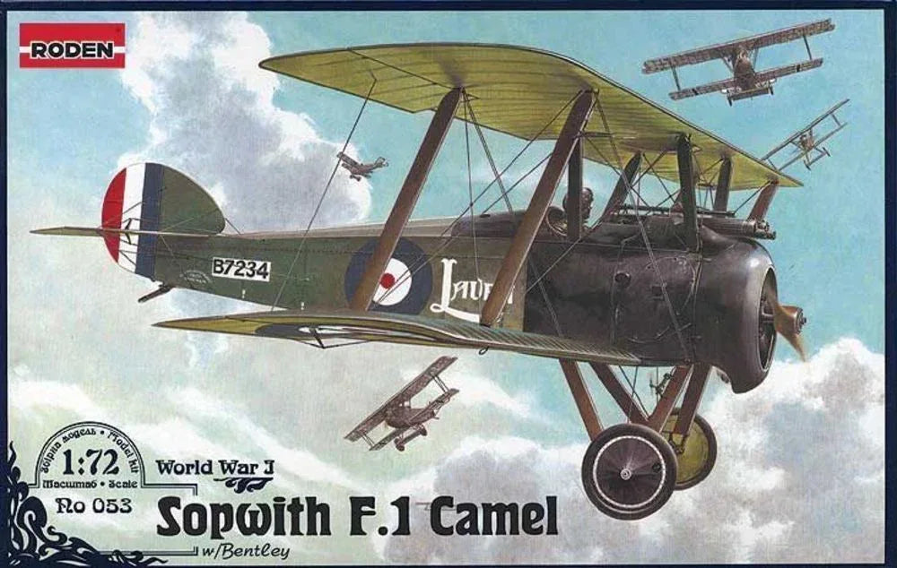 Sopwith F.1 Camel w/Bentley - PremiumHobby