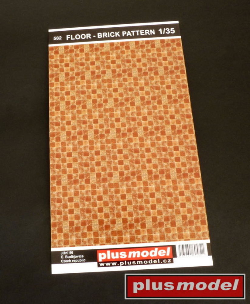 Floor brick pattern