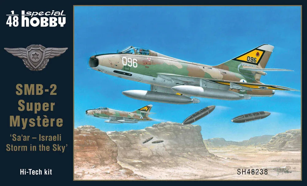SMB-2 Super Mystère 'Sa’ar – Israeli Storm in the Sky' 1/48 - PremiumHobby