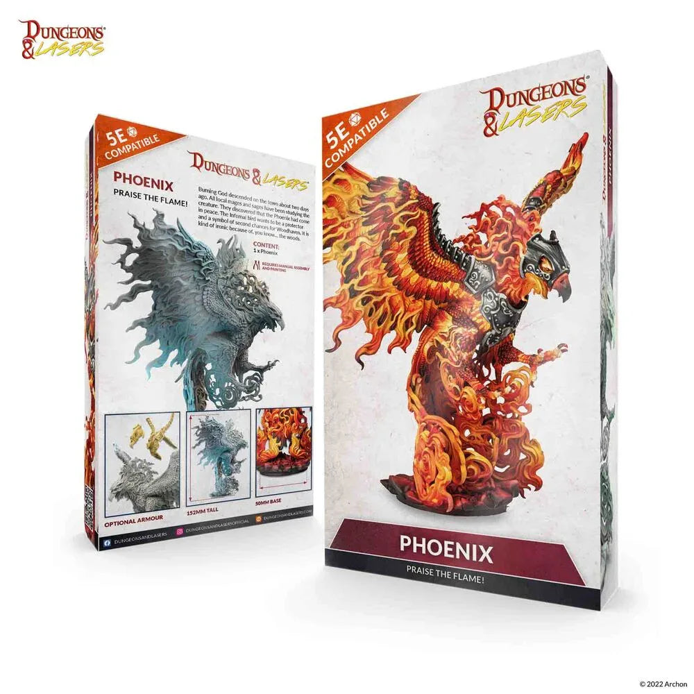 Dungeons & Lasers Miniatures: PHOENIX - PremiumHobby