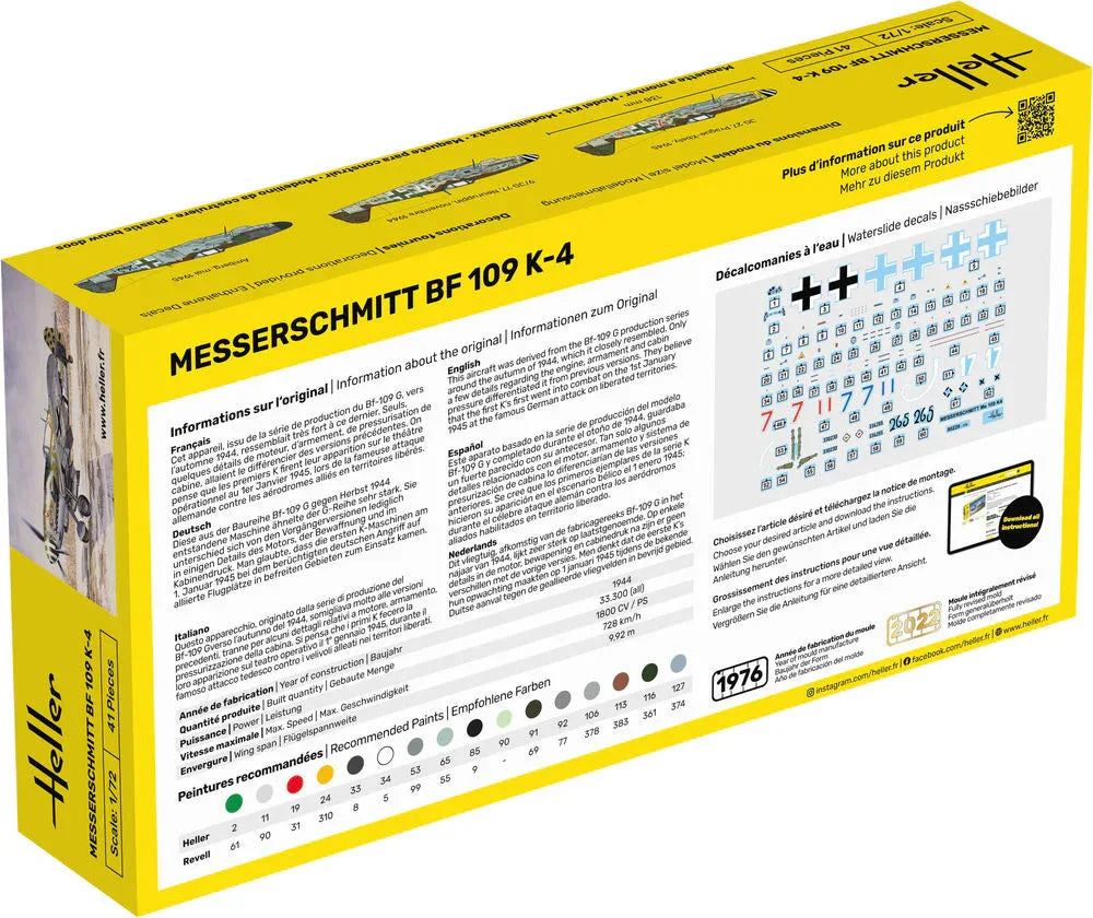 STARTER KIT Messerschmitt Bf 109 K-4 - PremiumHobby