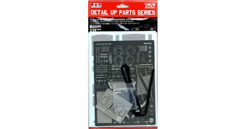 Audi R8 LMS EVO Nurburgring 24H 2019 W Detail Up parts - PremiumHobby