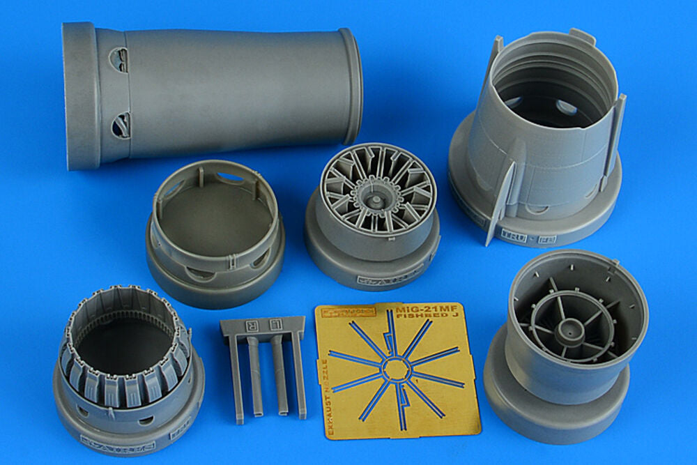 MiG-21MF fighter bomber fishbed J exhaust nozzle - op. for TRUMPETER