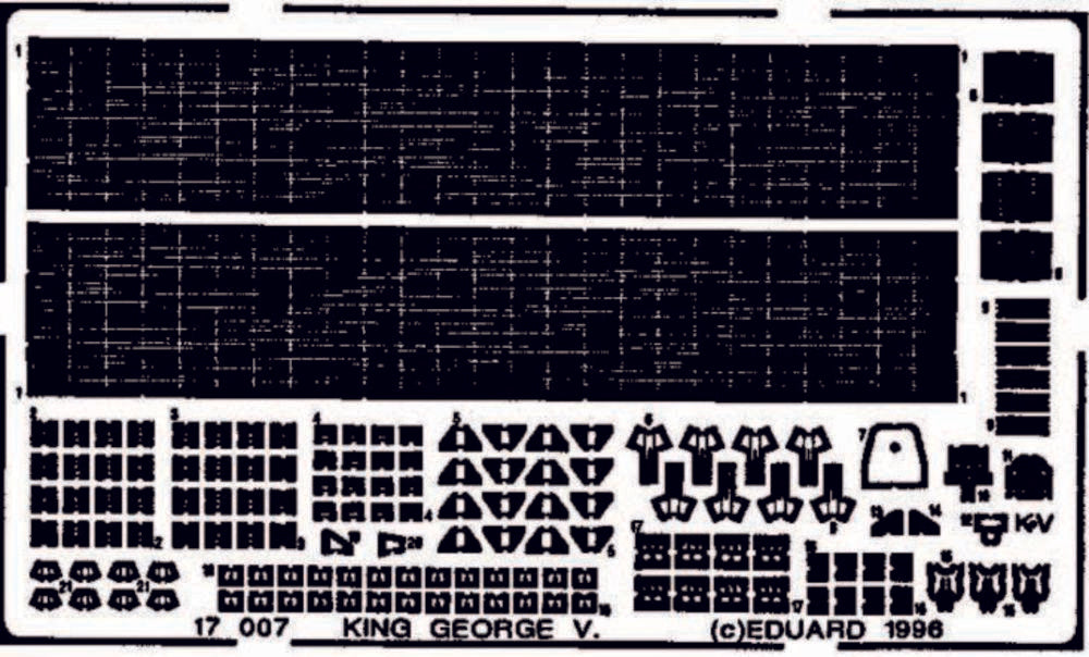 HMS King George V. für Tamiya Bausatz 77525