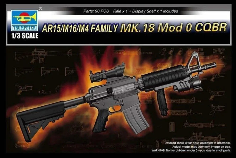 AR15/M16/M4 FAMILY-MK.18 Mod o CQBR - PremiumHobby