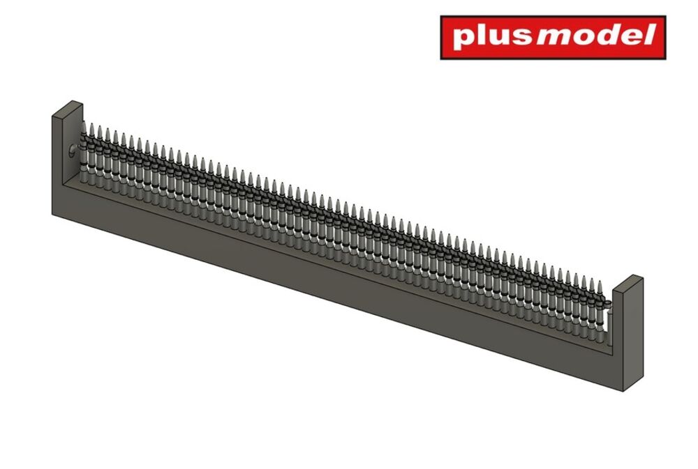 12.7 mm cartridges in bands