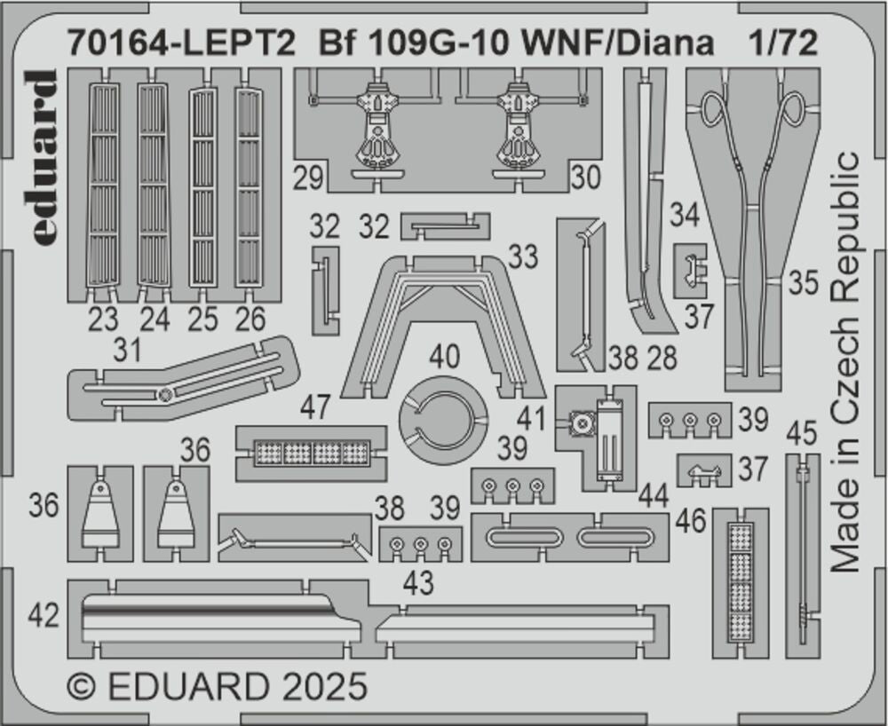 Bf 109G-10 WNF/Diana EDUARD-PROFIPACK