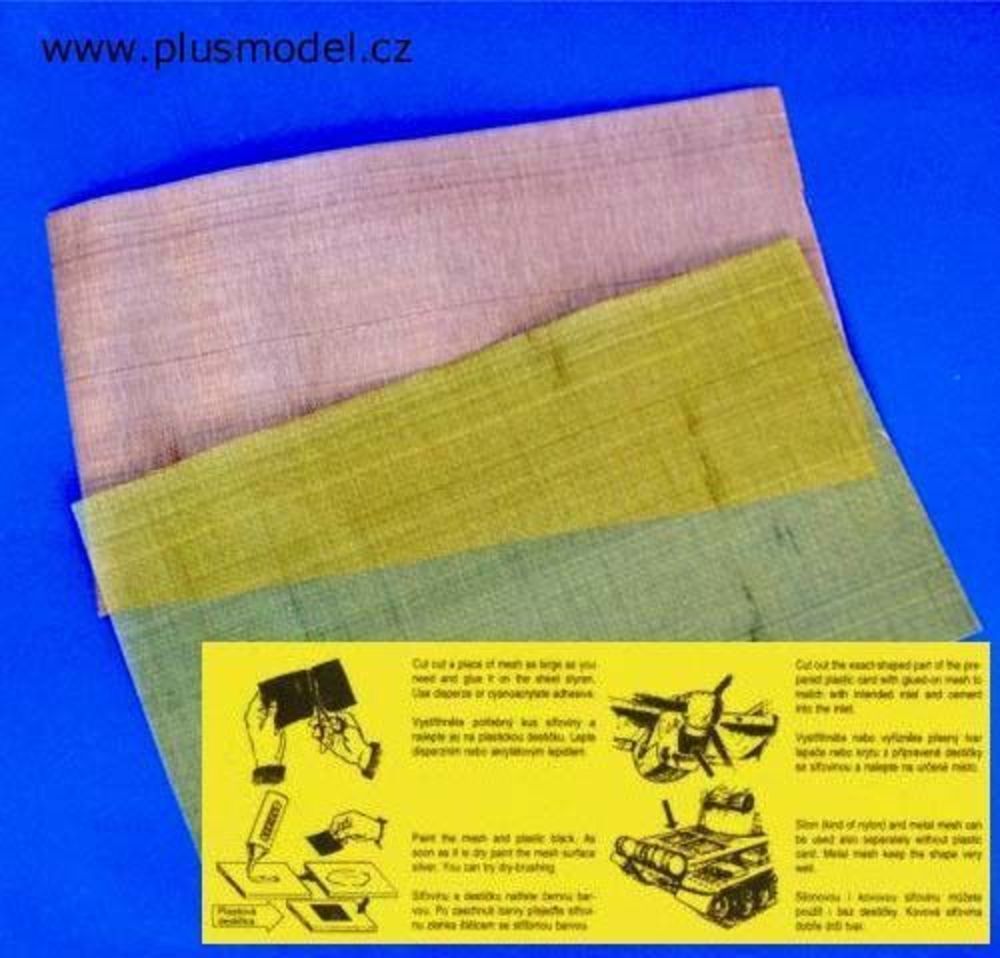 Gitternetz-fein Aus Nylon, vor allem Für den Maßstab 1:72 geeignet