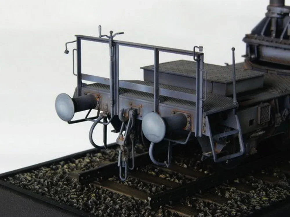 Mörser Karl Gerät 040/041 auf Eisenbahn-Transport-Trailer - PremiumHobby