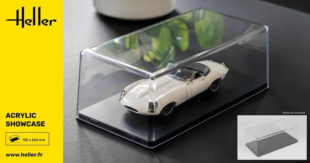 Acrylic Showcase, 252 x 127 x 80 mm - PremiumHobby