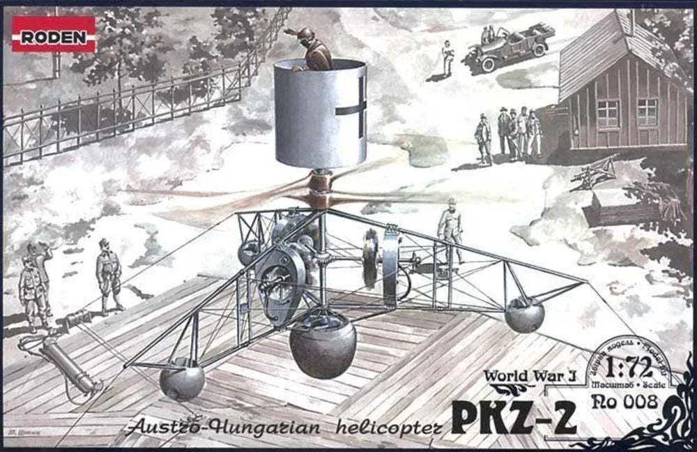 PKZ-2 Austro-Hungarian Helicopter World War 1 - PremiumHobby