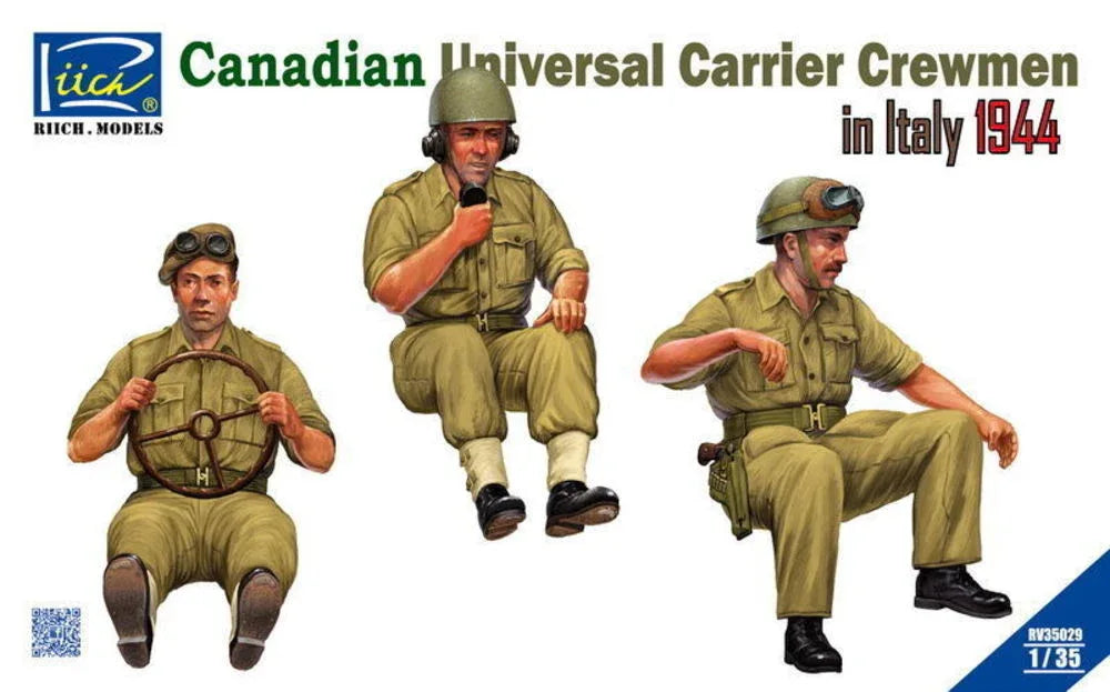 Canadian Universal Carrier Crewmen in Italy 1944 - PremiumHobby