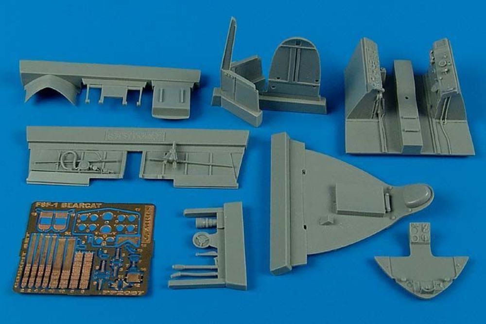 F8F-1 Bearcat cockpit set Für Trumpeter Bausatz