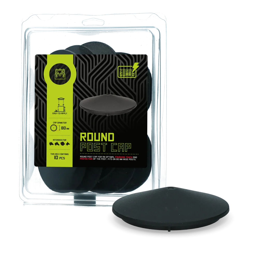ZoneGuard Runde Pfostenkappe 80 mm - PremiumHobby