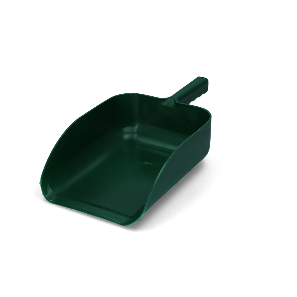 Futterschaufel "Schaufelausführung" kunststoff grün