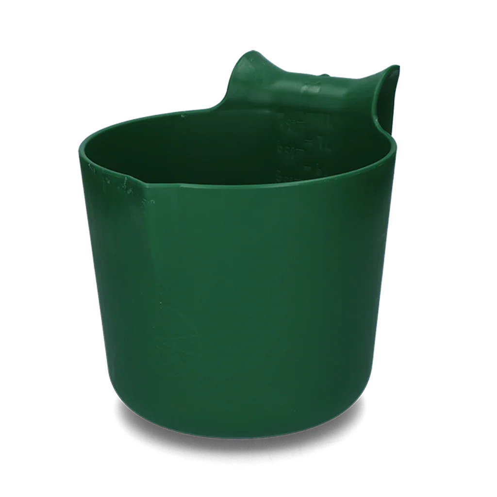 Futtertrog zum Einhängen 8 l grün - PremiumHobby