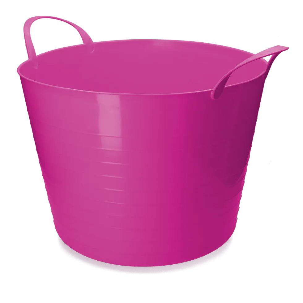Eimer V-Trug Flexi rosa 65 l - PremiumHobby