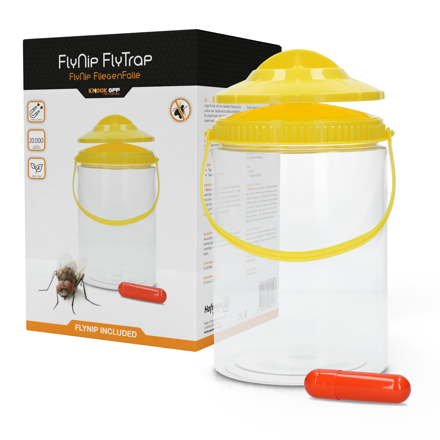 Knock Pest FlyNip FliegenFalle (inkl. Köder) - PremiumHobby