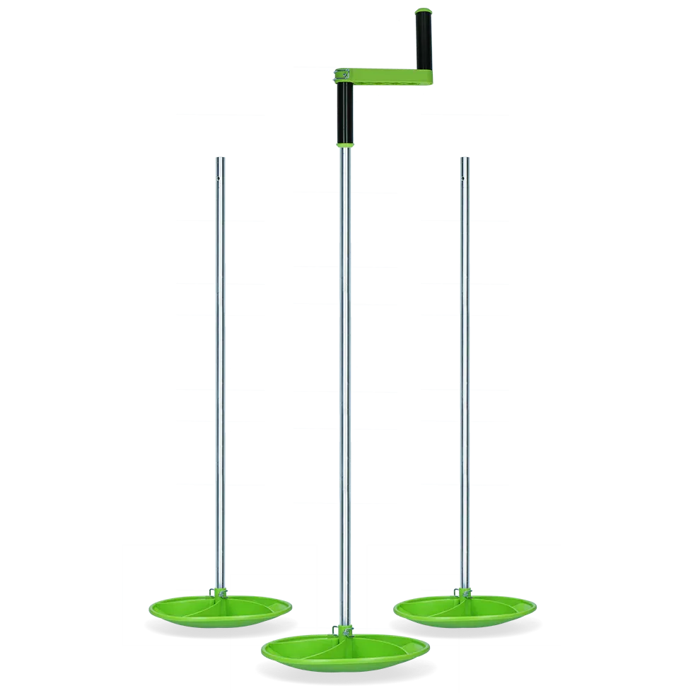 Twist butler net 125 cm 3 x Stab + 1 Kurbel - PremiumHobby