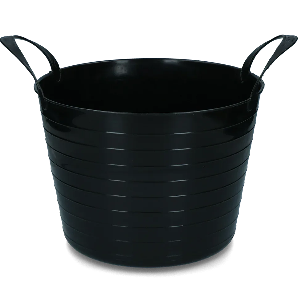 Eimer V-Trug Flexi schwarz 40 l - PremiumHobby