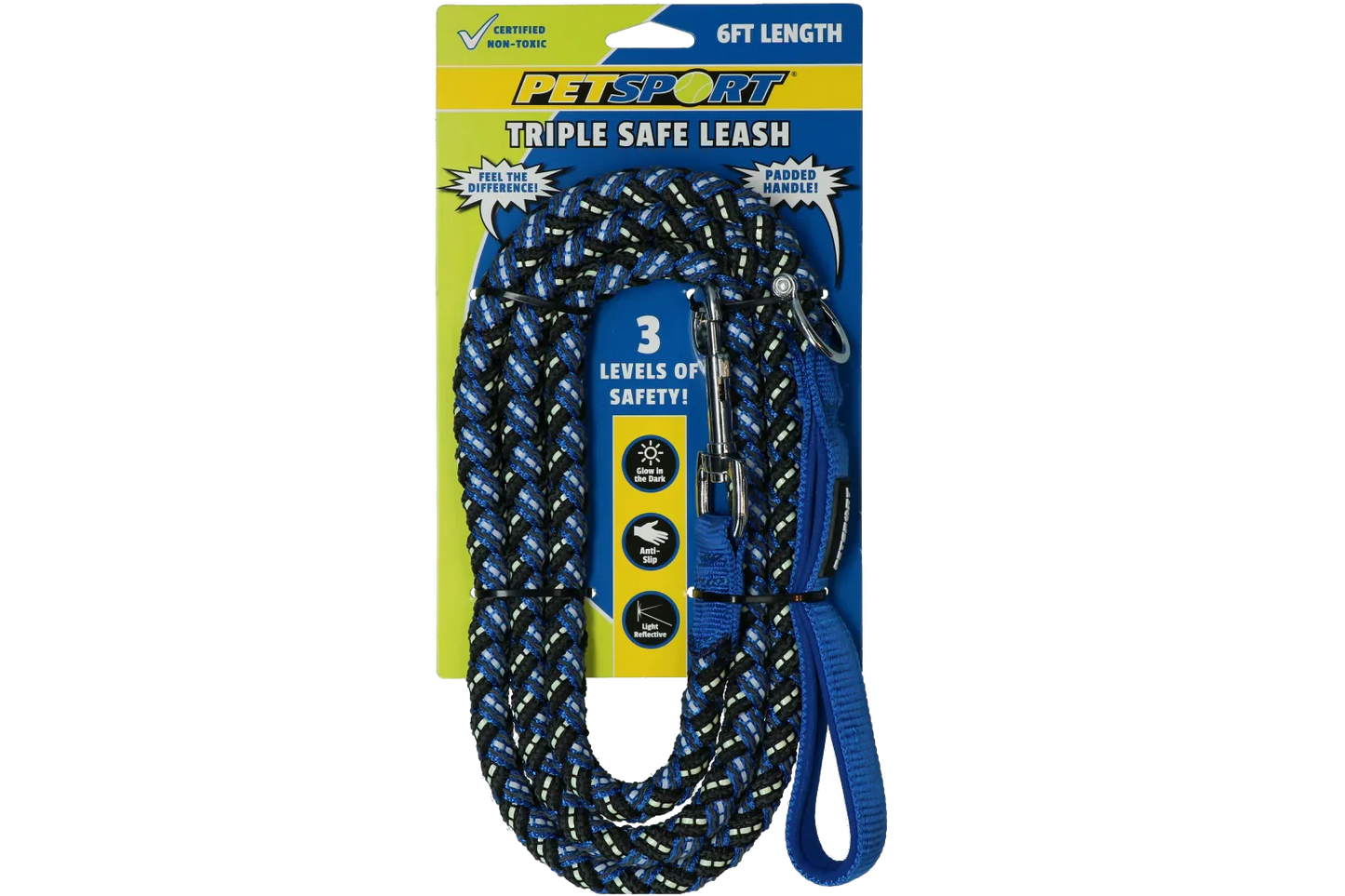 Triple Safe 6ft Leash Blau - PremiumHobby