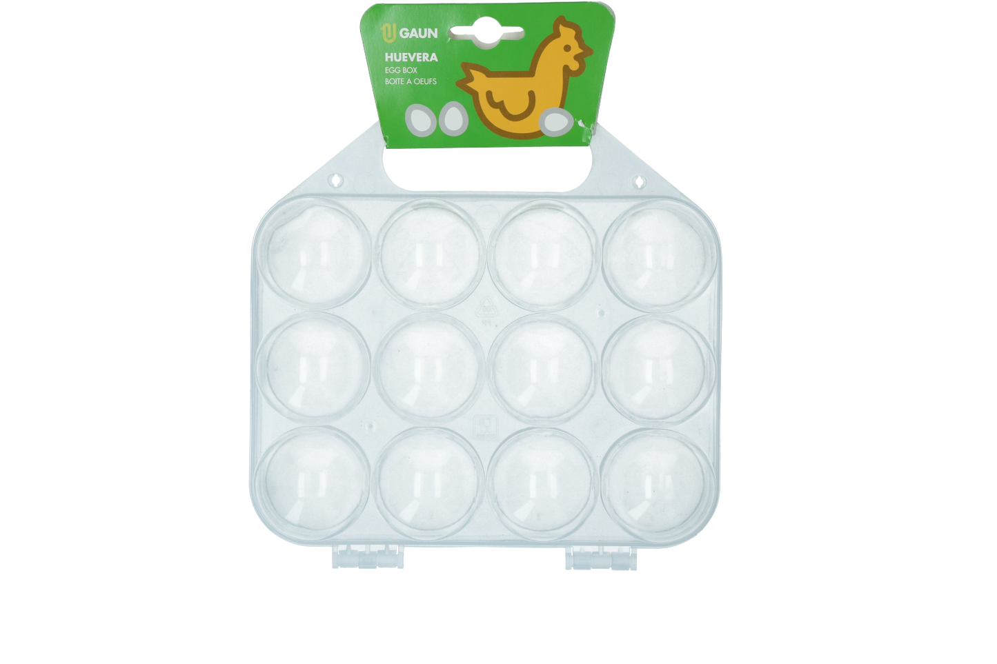 Geflügel Eierbox transparent 12 St. - PremiumHobby