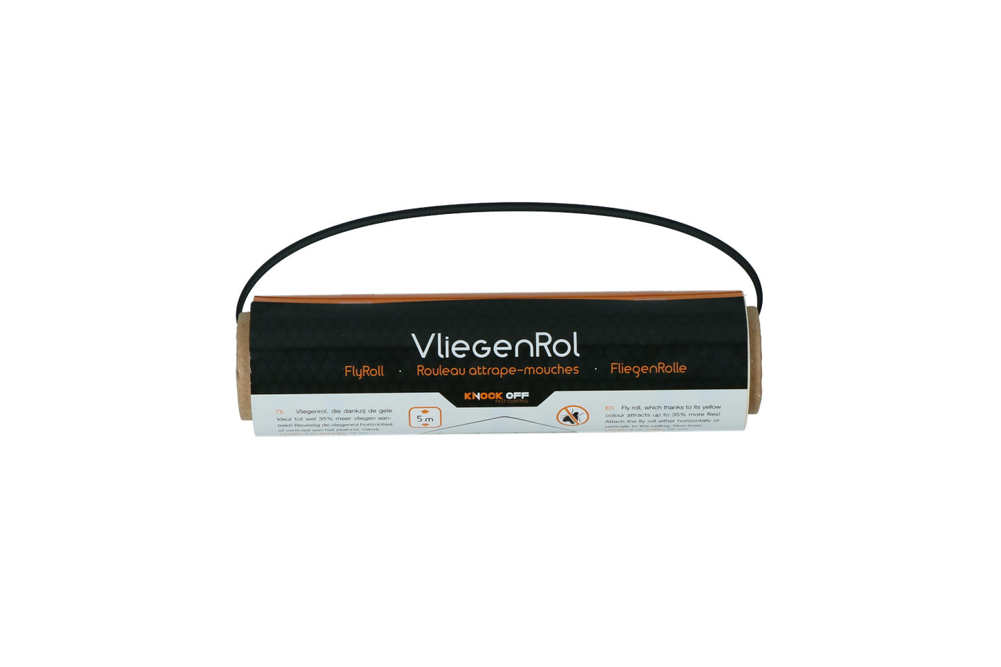 Knock Pest Fliegenkleberolle Gelb
