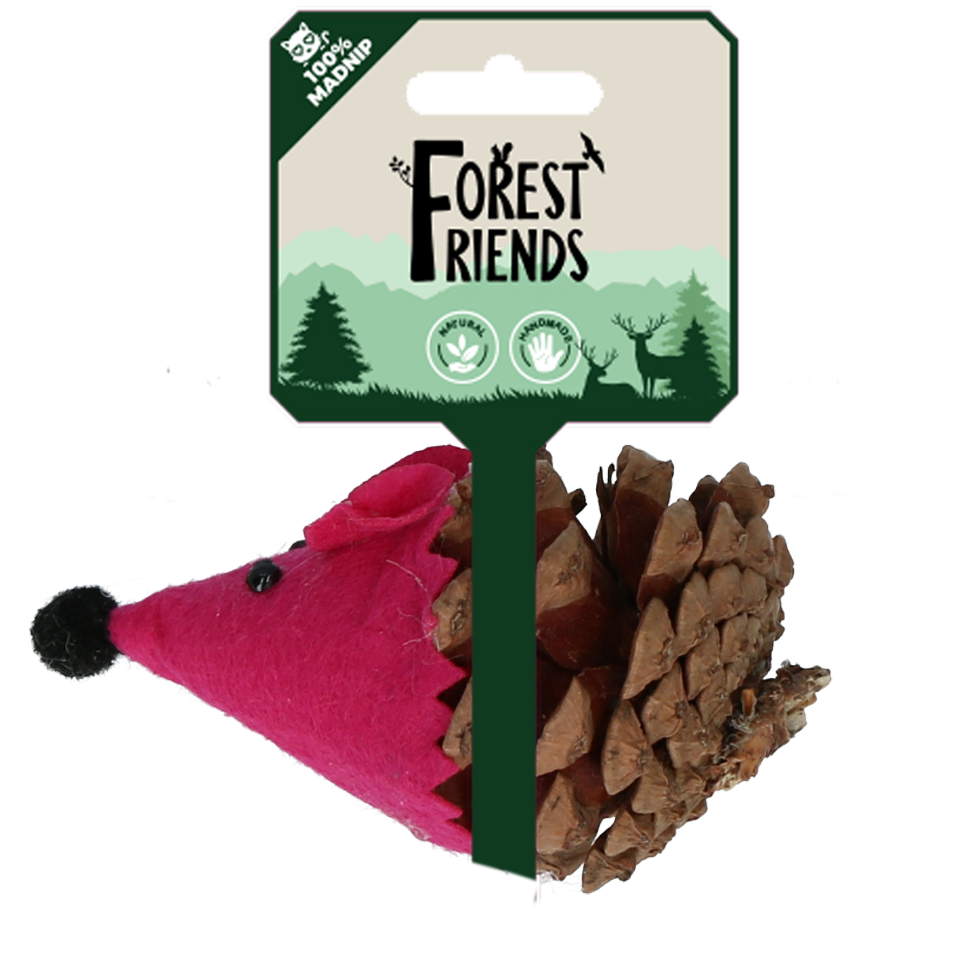 Forest Friends Mouse Pink