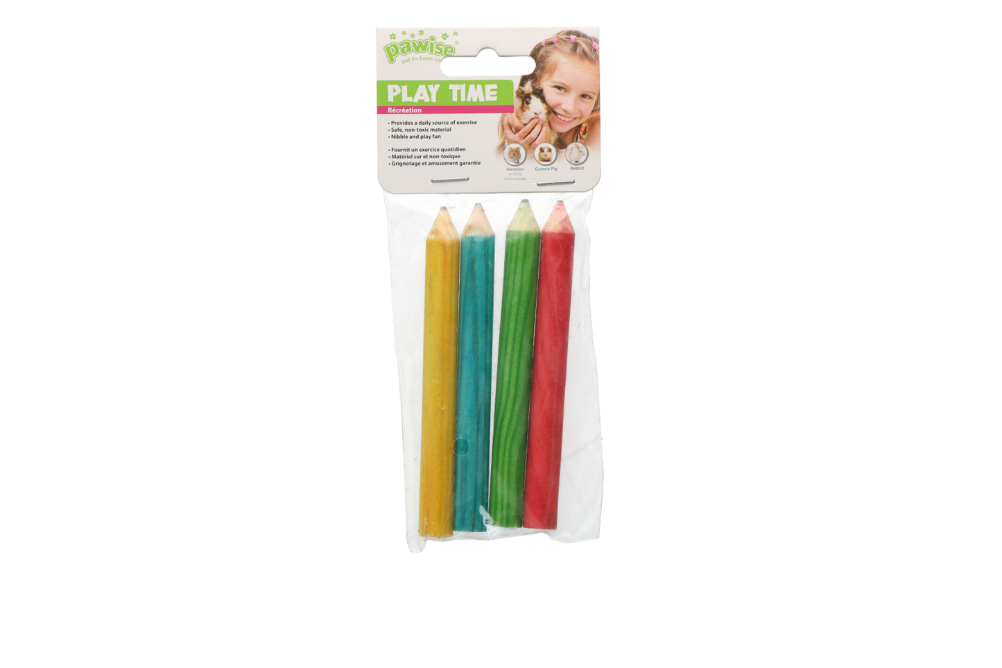 Small pet play pencil 4pk