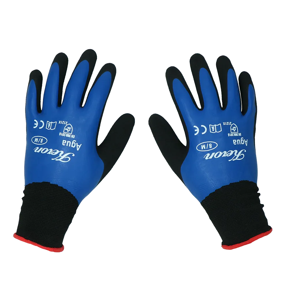 Kero Handschoen Fine-knit Aqua 8 (M) - PremiumHobby