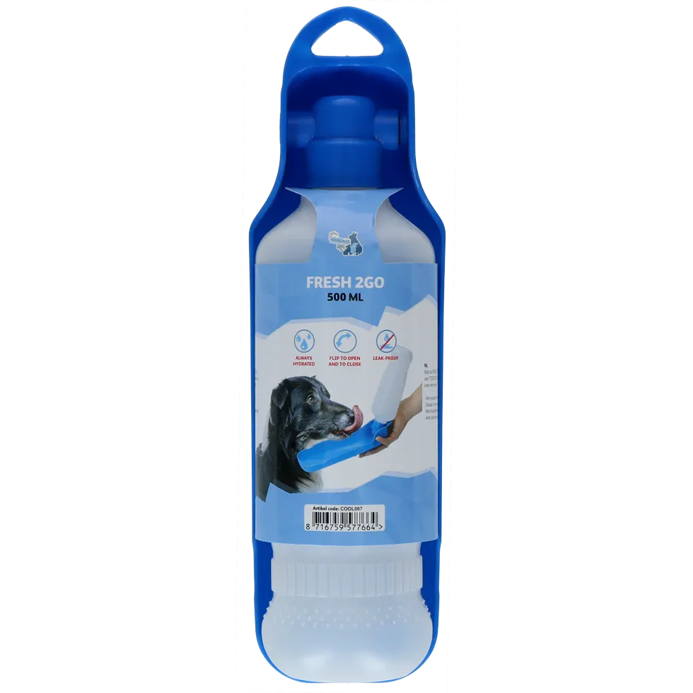 CoolPets Fresh 2GO Wasserflasche 500 ml - PremiumHobby